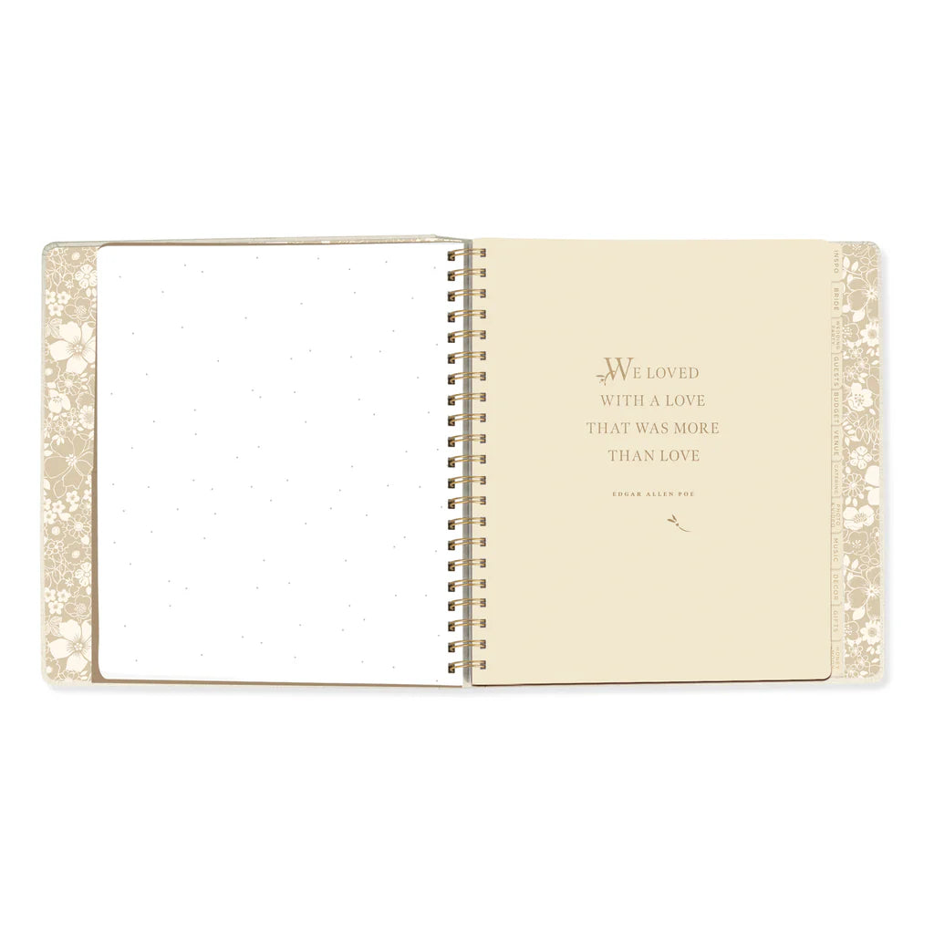 Planificacador para Matrimonios - Floral