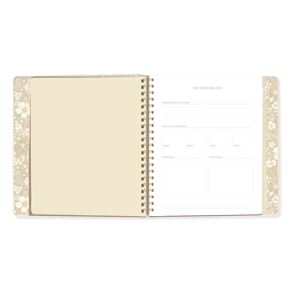 Planificacador para Matrimonios - Floral
