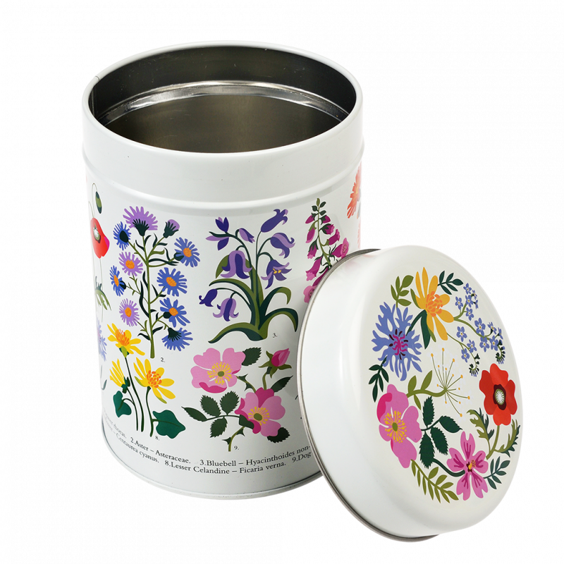 Caja Metálica - Wild Flowers