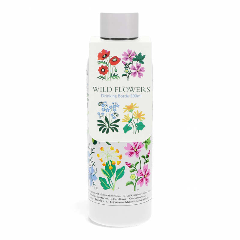 Botella Acero Inoxidable - Wild Flowers