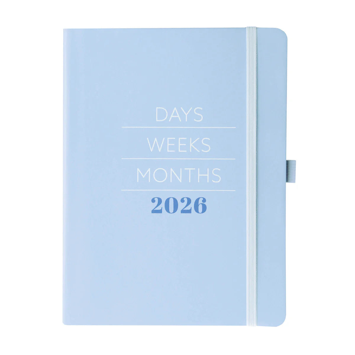 Agenda 2026 18M Semanal A5 - Blue Modern