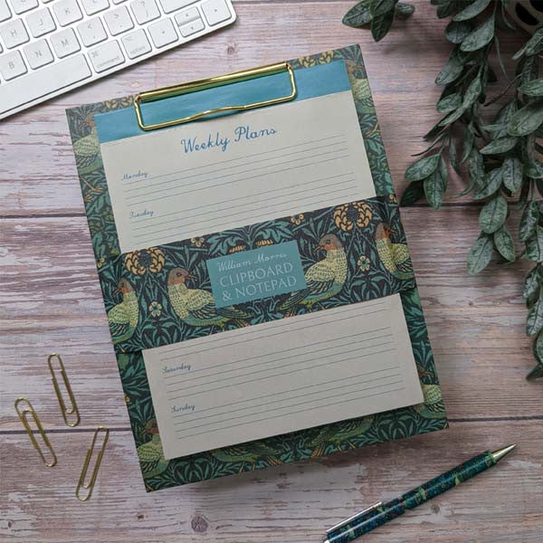 Portafolios con Clip - William Morris Birds