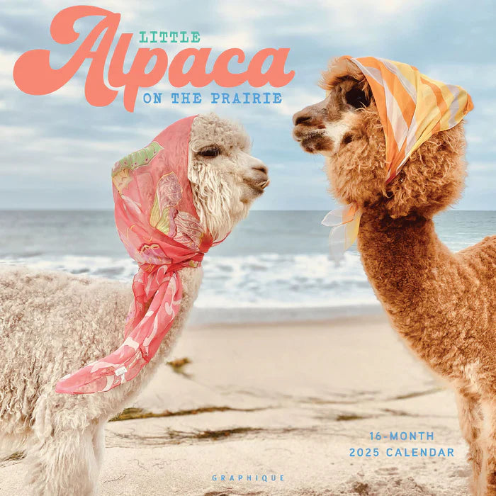Calendario 2025 Pared 12M - Little Alpaca on the Prairie