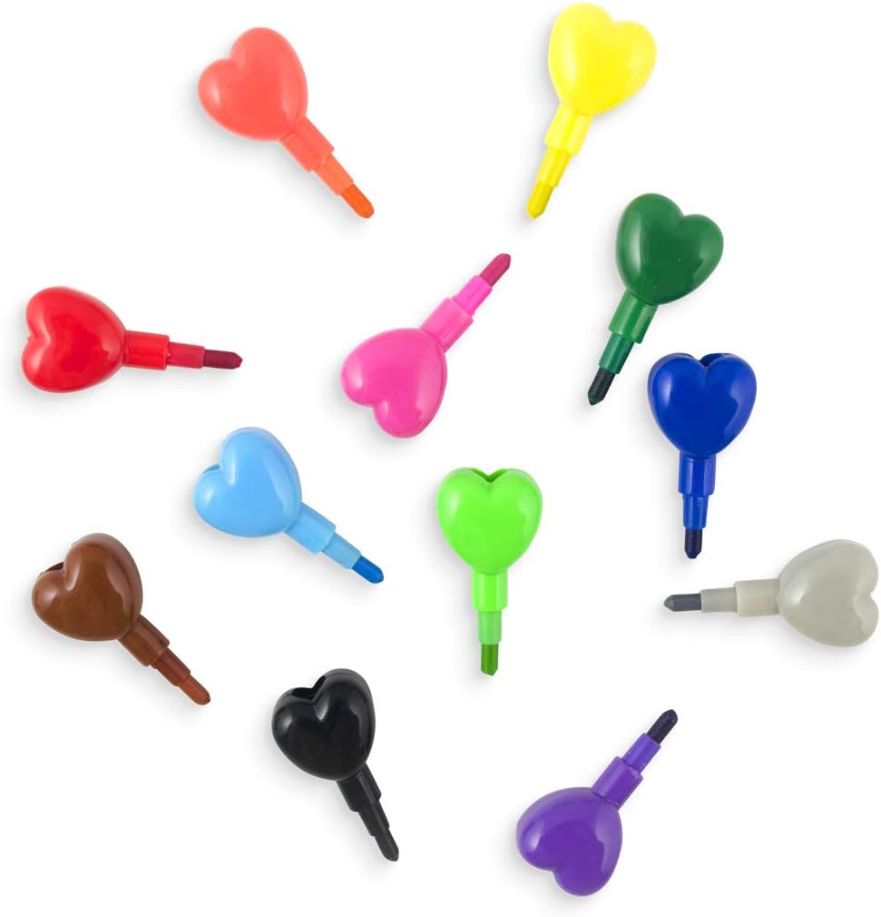 Lápiz Crayones Apilables Heart