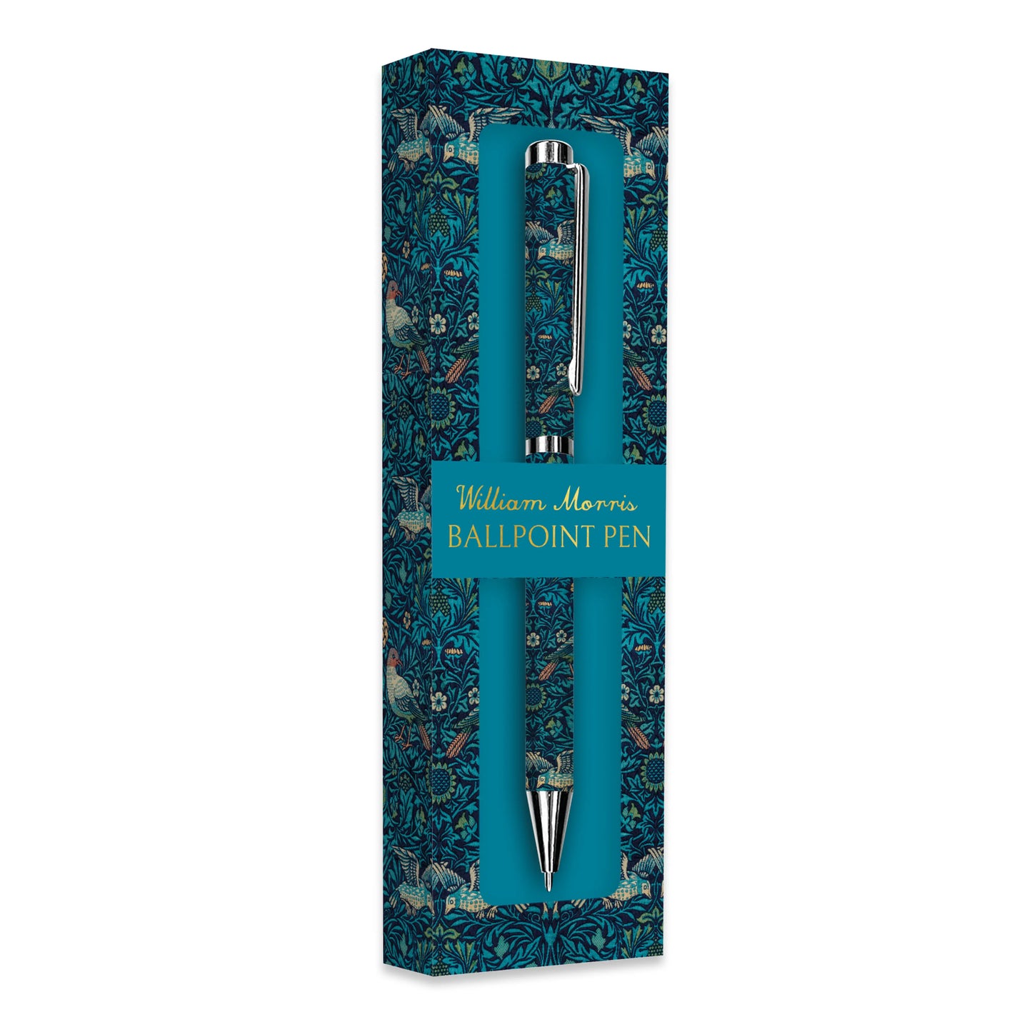 Bolígrafo en Caja de Regalo - William Morris - Birds