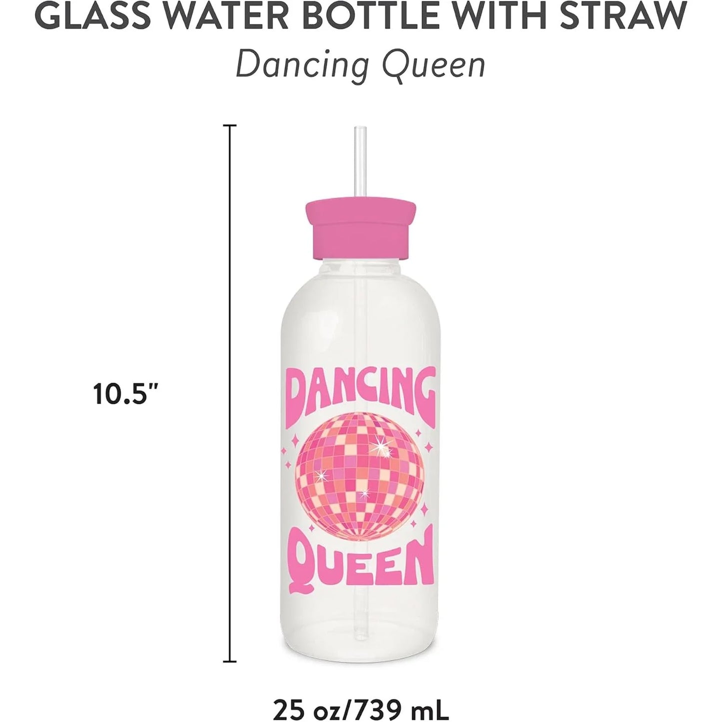 Botella de Vidrio Dancing Queen