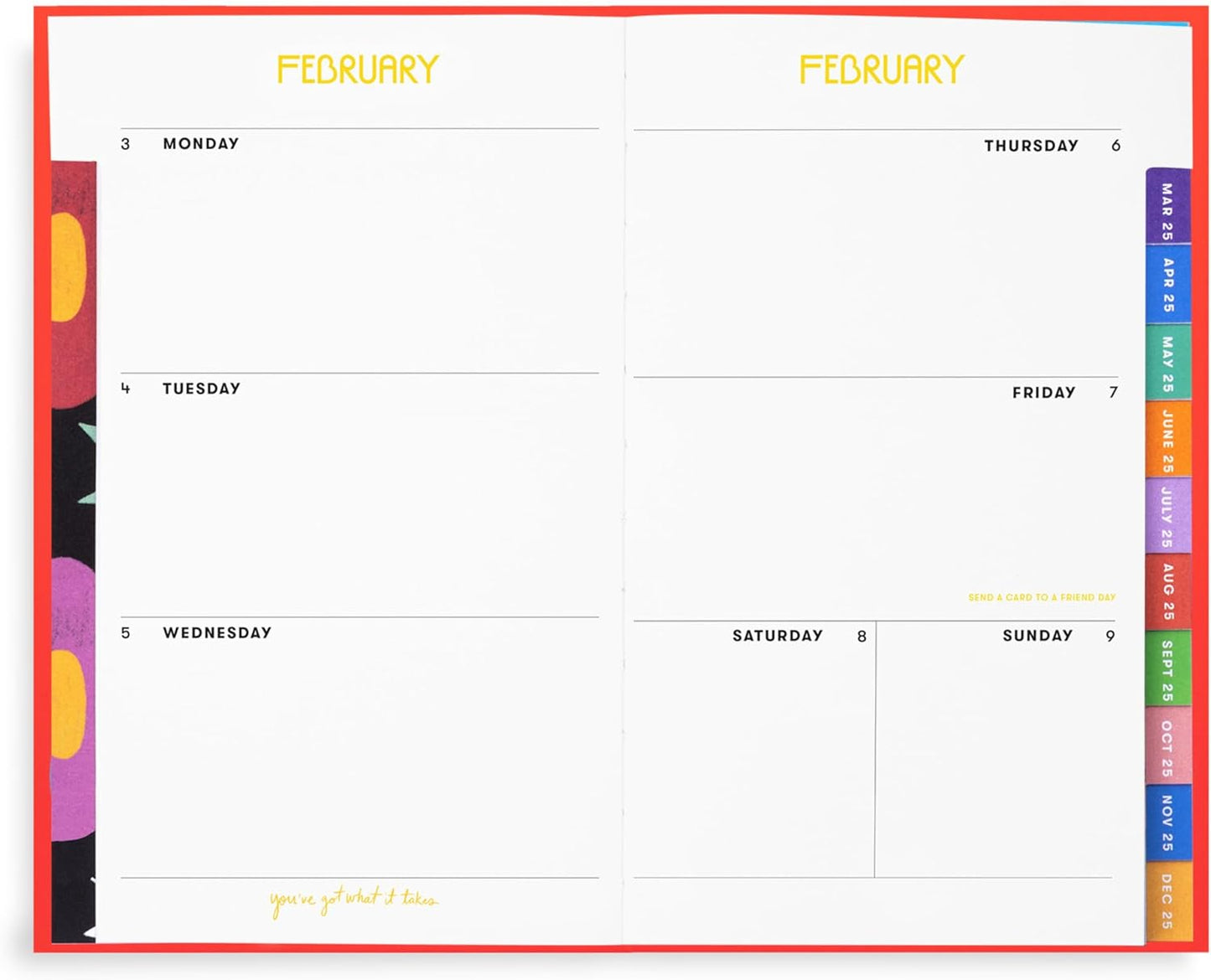 Agendas 2025 Chica 12M - ColorBlock