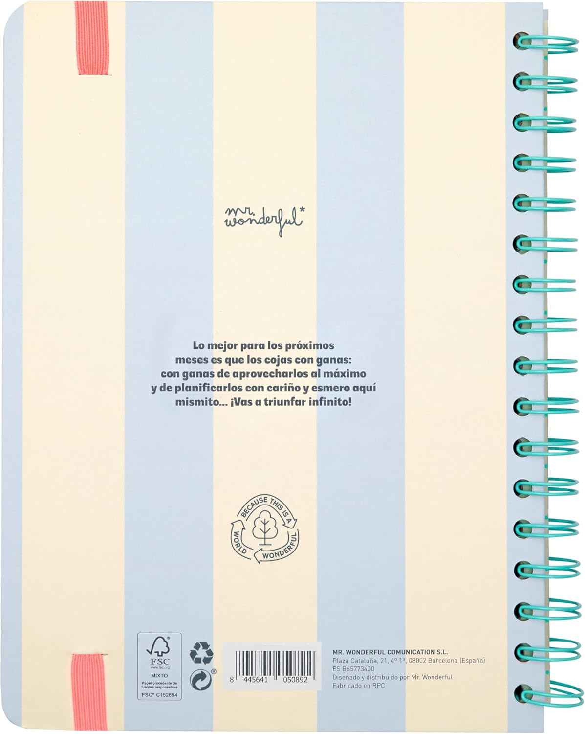Agenda 2025 12M Semanal - Un año bonito