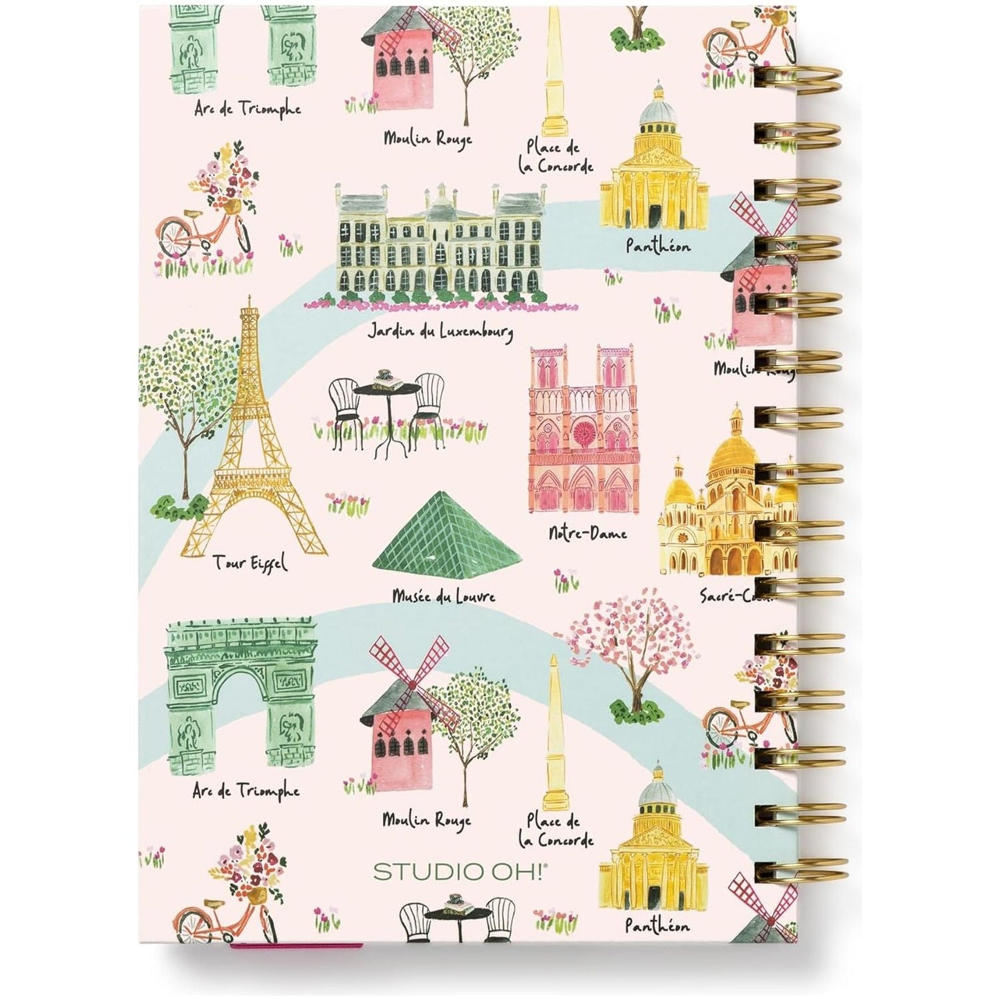 Cuaderno Sights of Paris