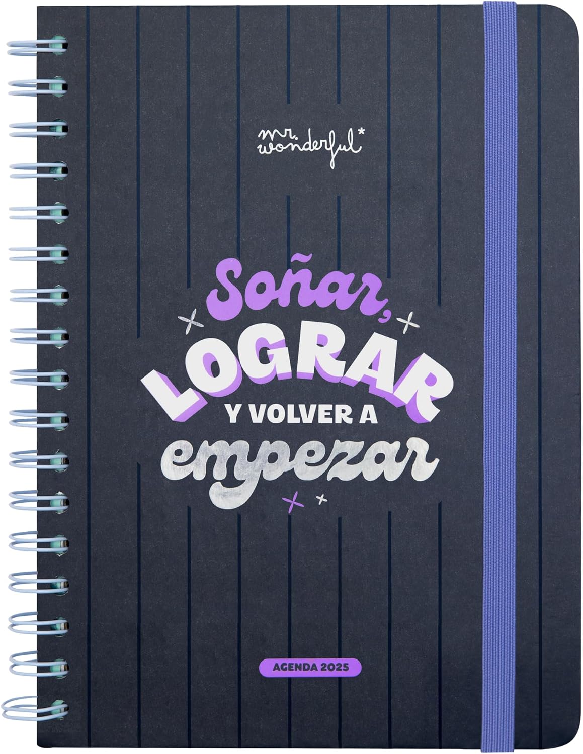 Agenda 2025 12M Semanal - Soñar, lograr y volver a empezar