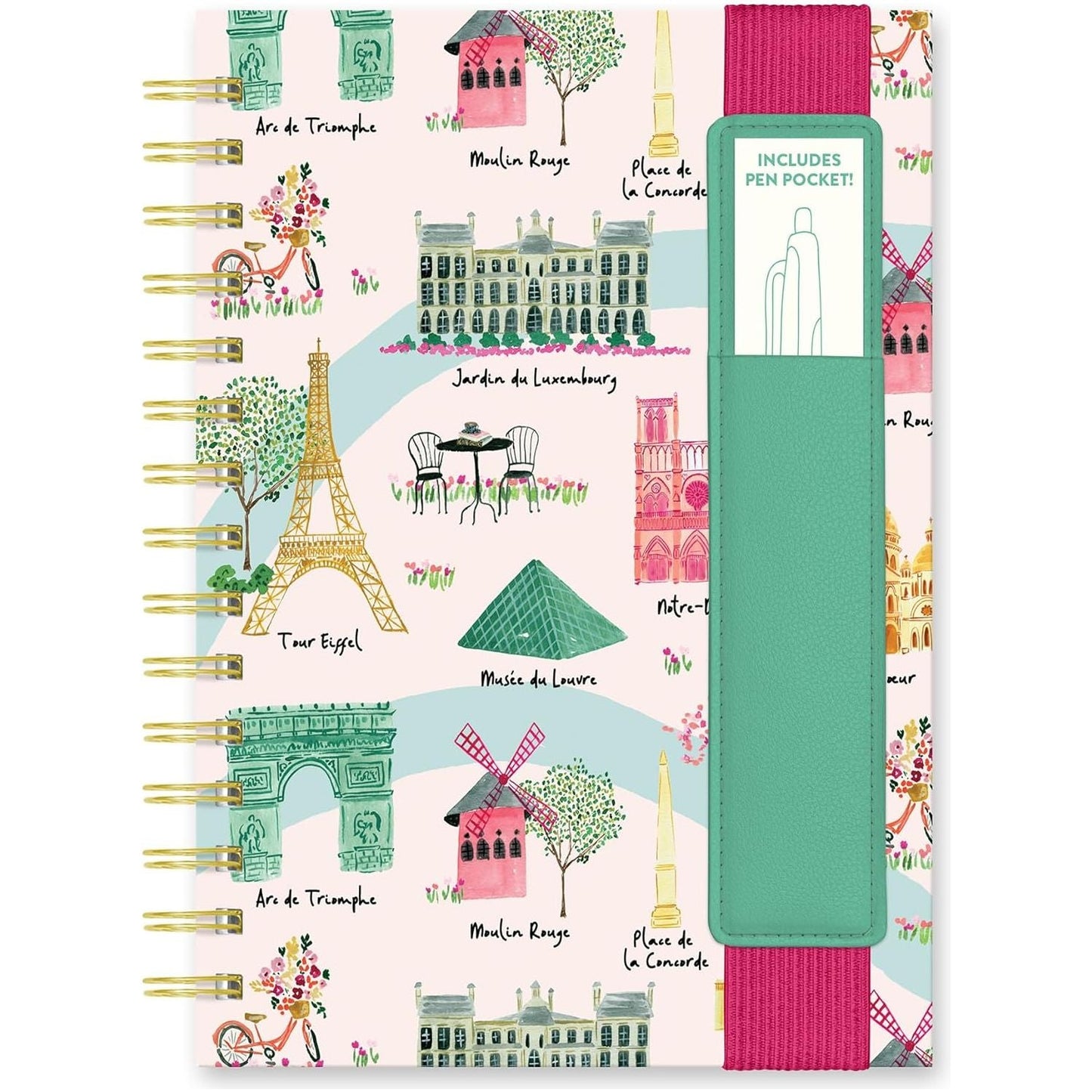 Cuaderno Sights of Paris