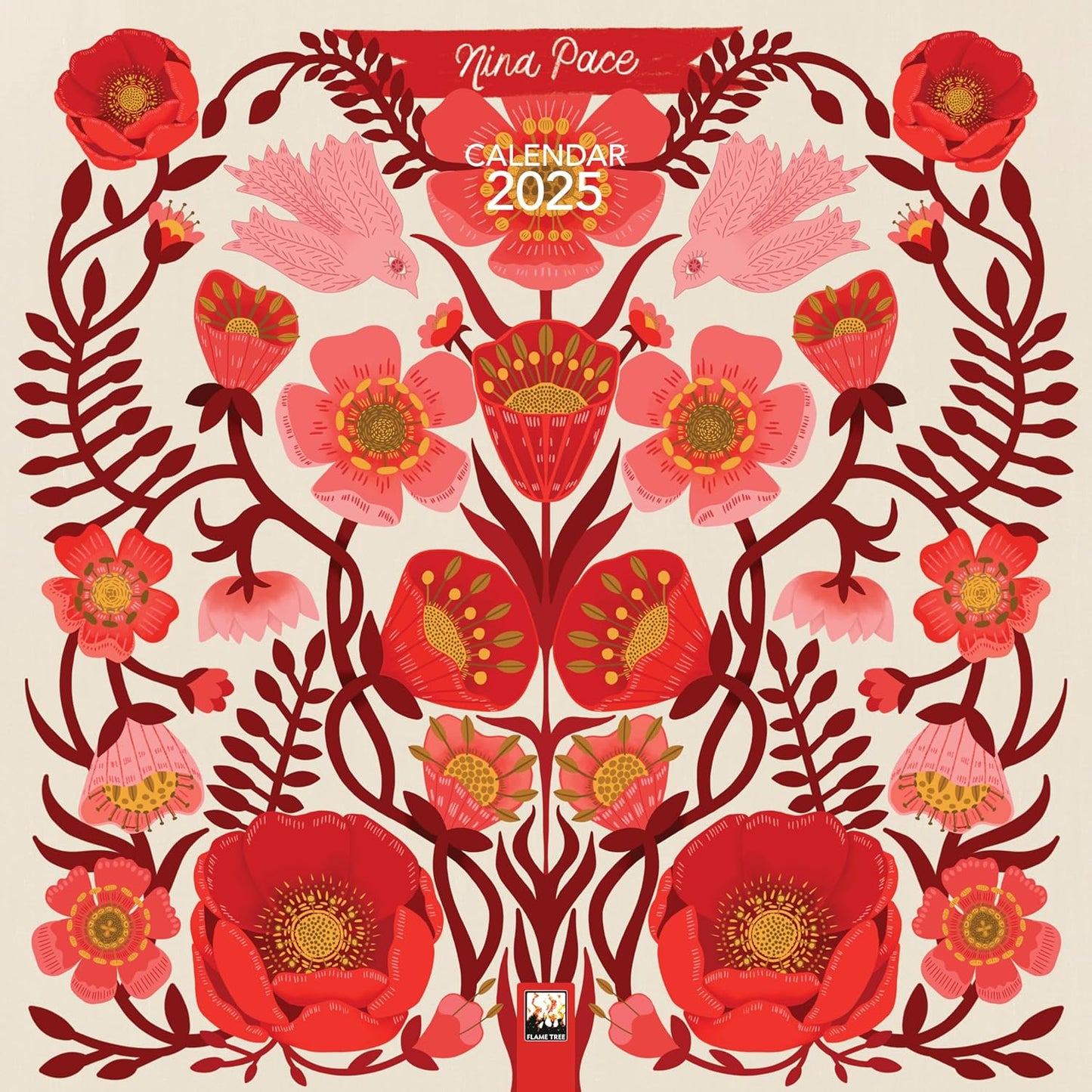Calendario Pared 2025 12M Grande - Nina Pace