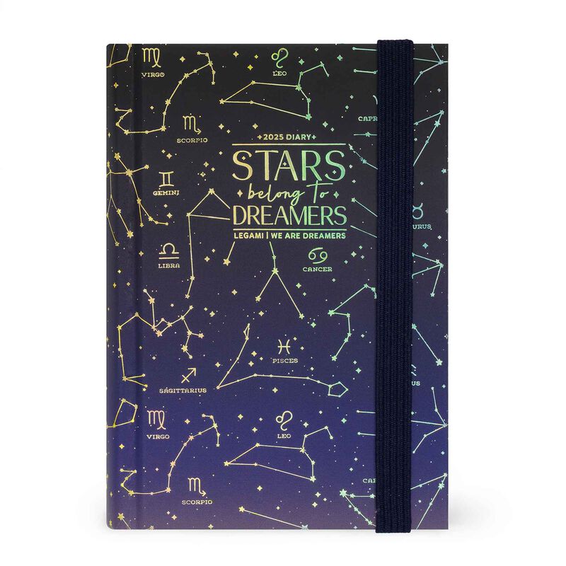 Agenda Chica Día por Página 2025 12M - Stars