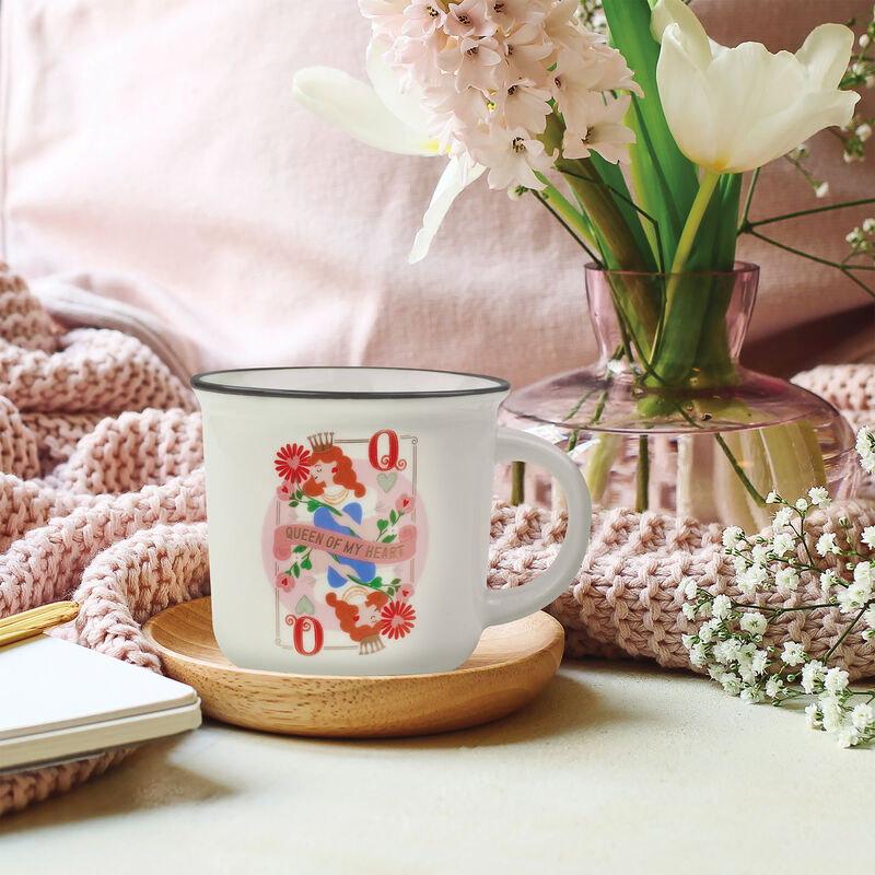 Taza Porcelana - Queen