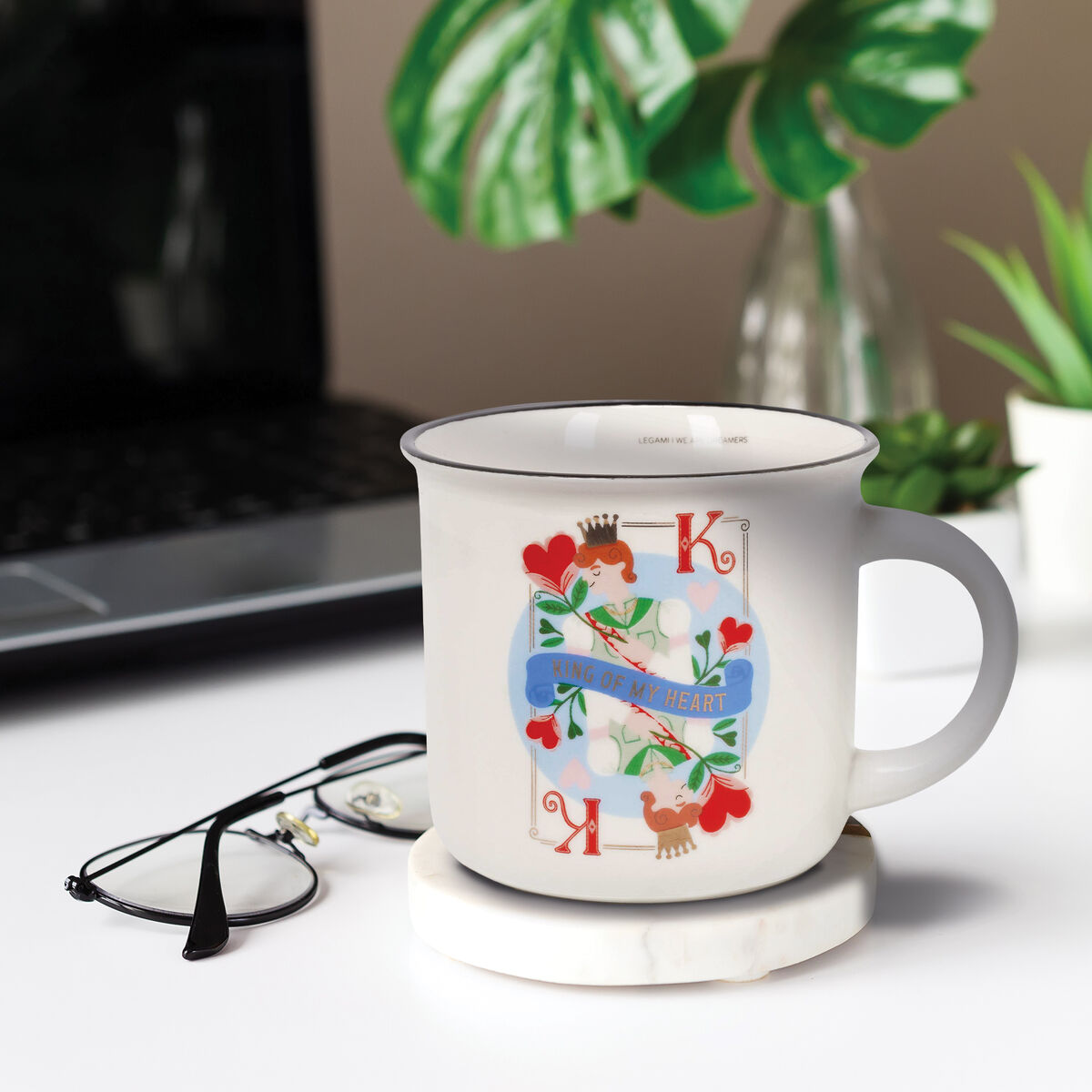 Taza Porcelana - King
