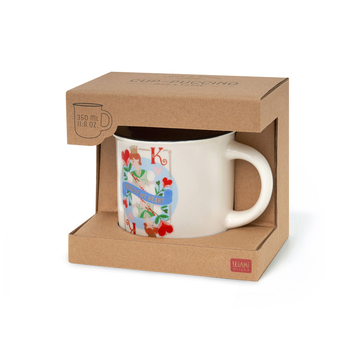 Taza Porcelana - King