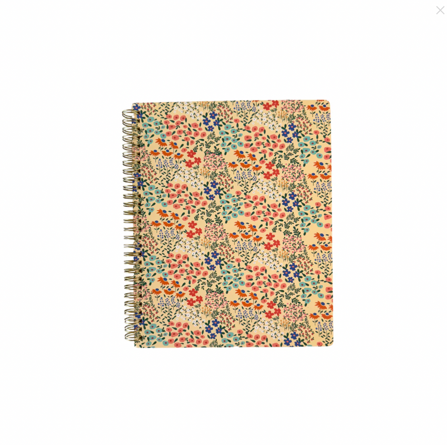 Cuaderno Grande Floral