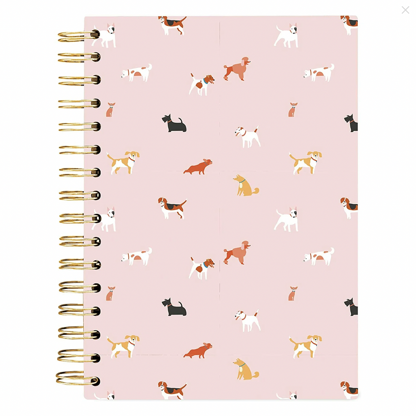 Cuaderno Perritos Rosados