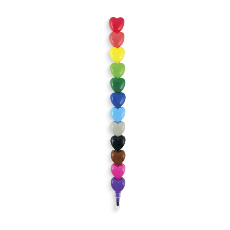 Lápiz Crayones Apilables Heart
