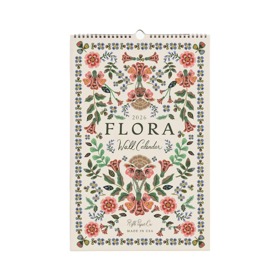 Calendarios 2026 Pared 12M - Flora