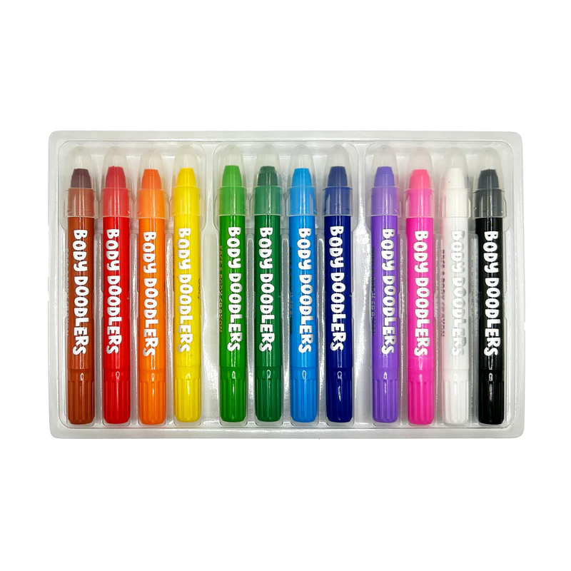 Set 12 Crayones para Cara y Cuerpo - Body Doodlers