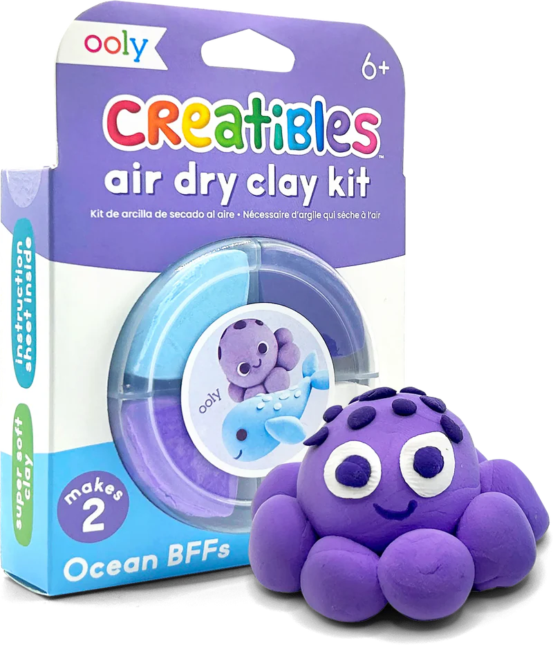 Set de 4 Plastelina Secado de Aire - Ocean