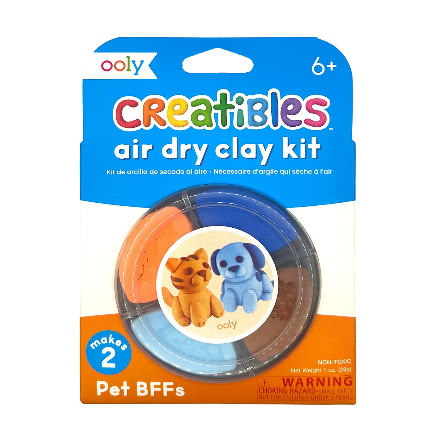 Set de 4 Plastelina Secado de Aire - Pet