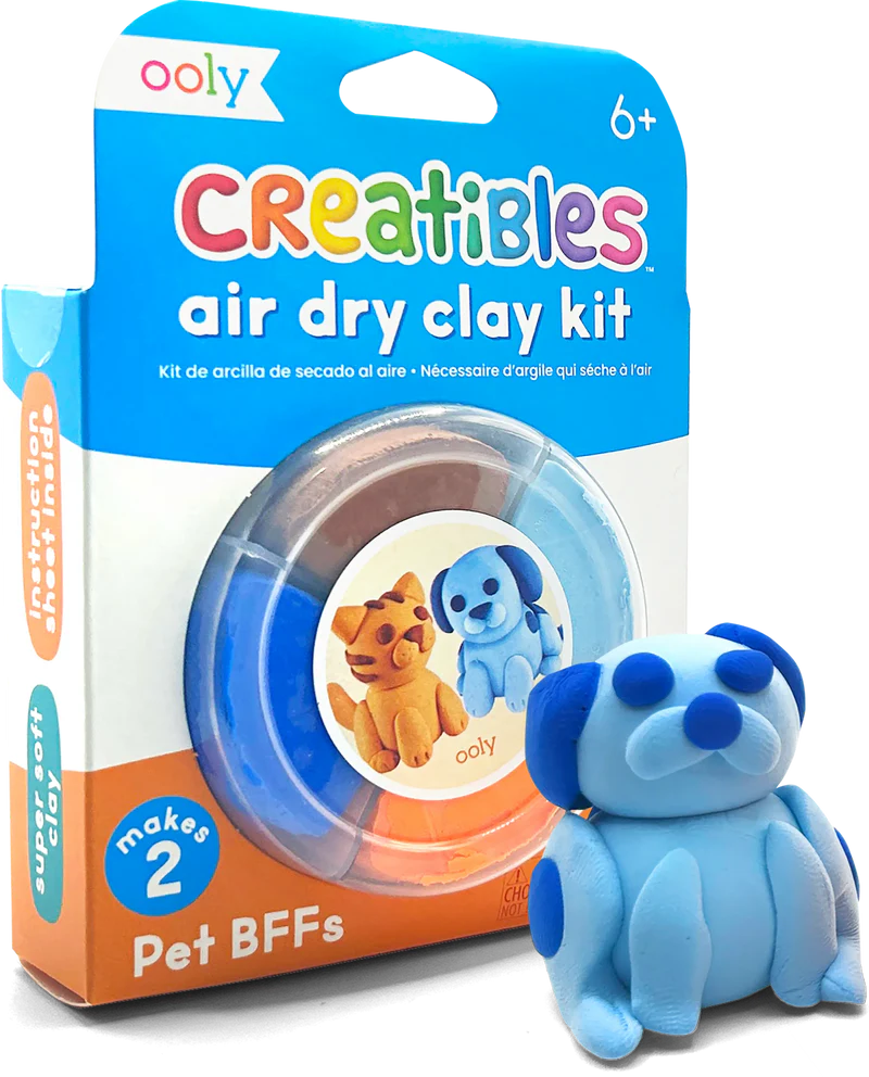 Set de 4 Plastelina Secado de Aire - Pet