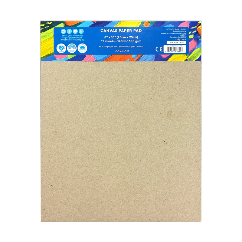 Bloc para Pintar con Acrílicos