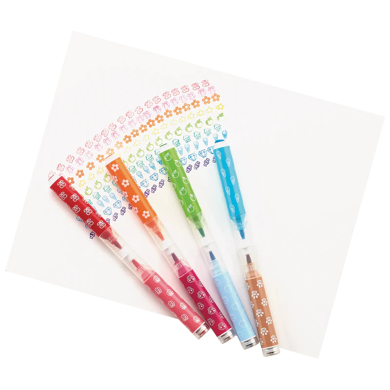 Set de 18 Marcadores Doble Punta - Estampables