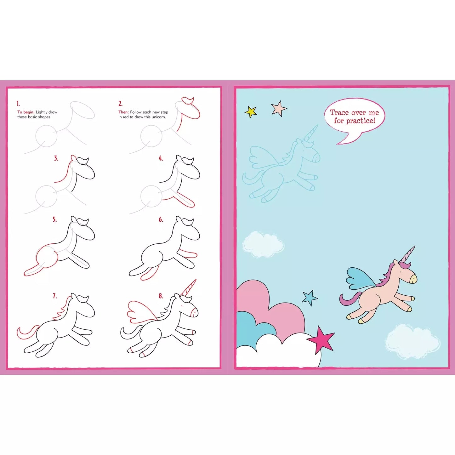 Libro Aprende a Dibujar Unicornios y más
