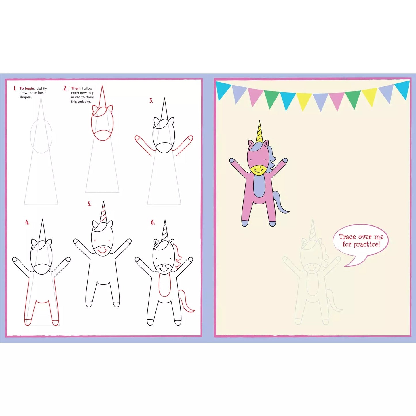 Libro Aprende a Dibujar Unicornios y más