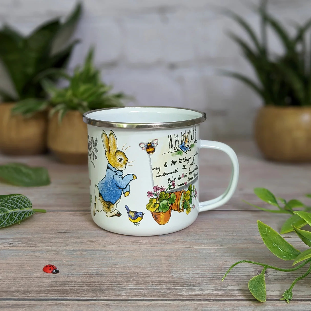 Taza Esmaltada - Peter Rabbit