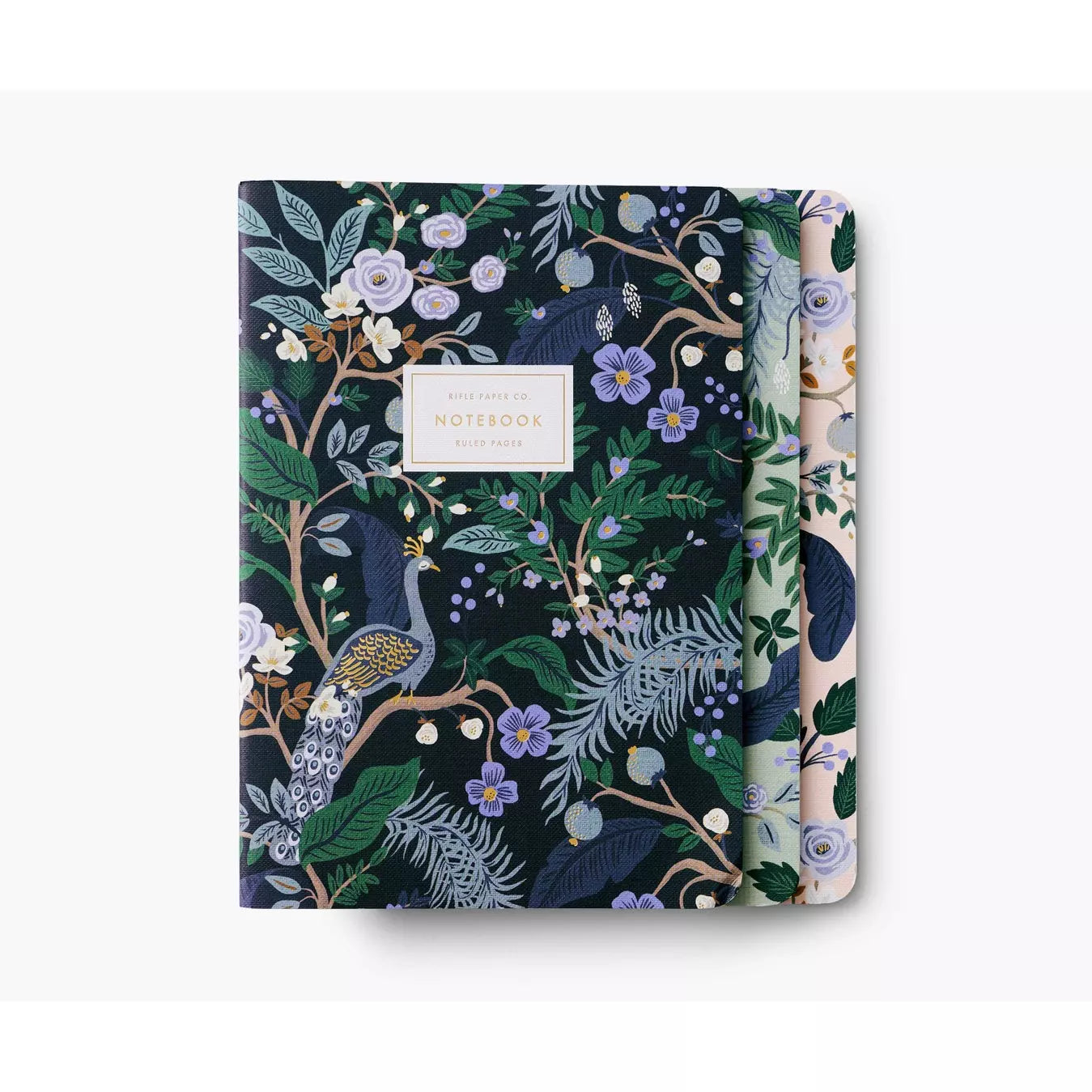 Set 3 Libretas Peacock