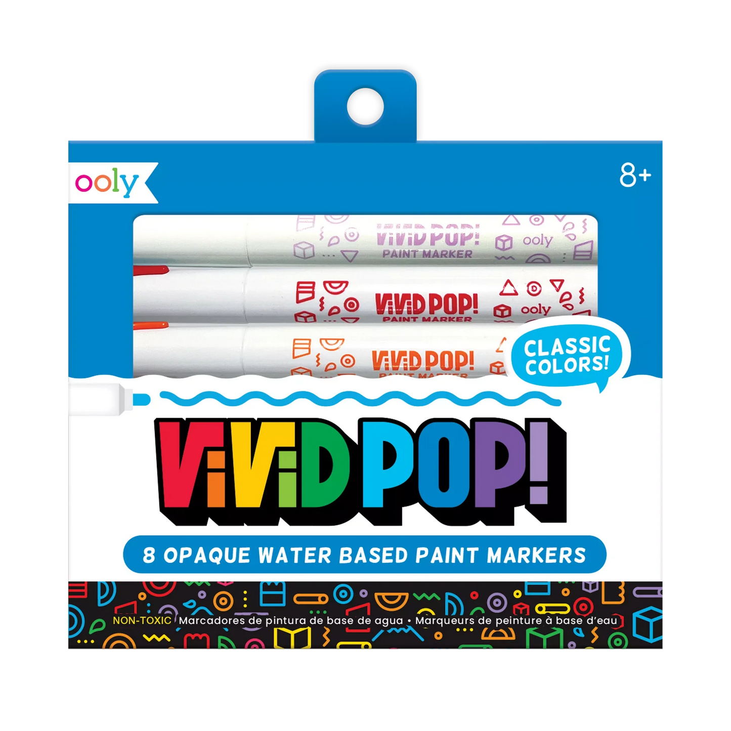 Set 8 Marcadores Vivid Pop!