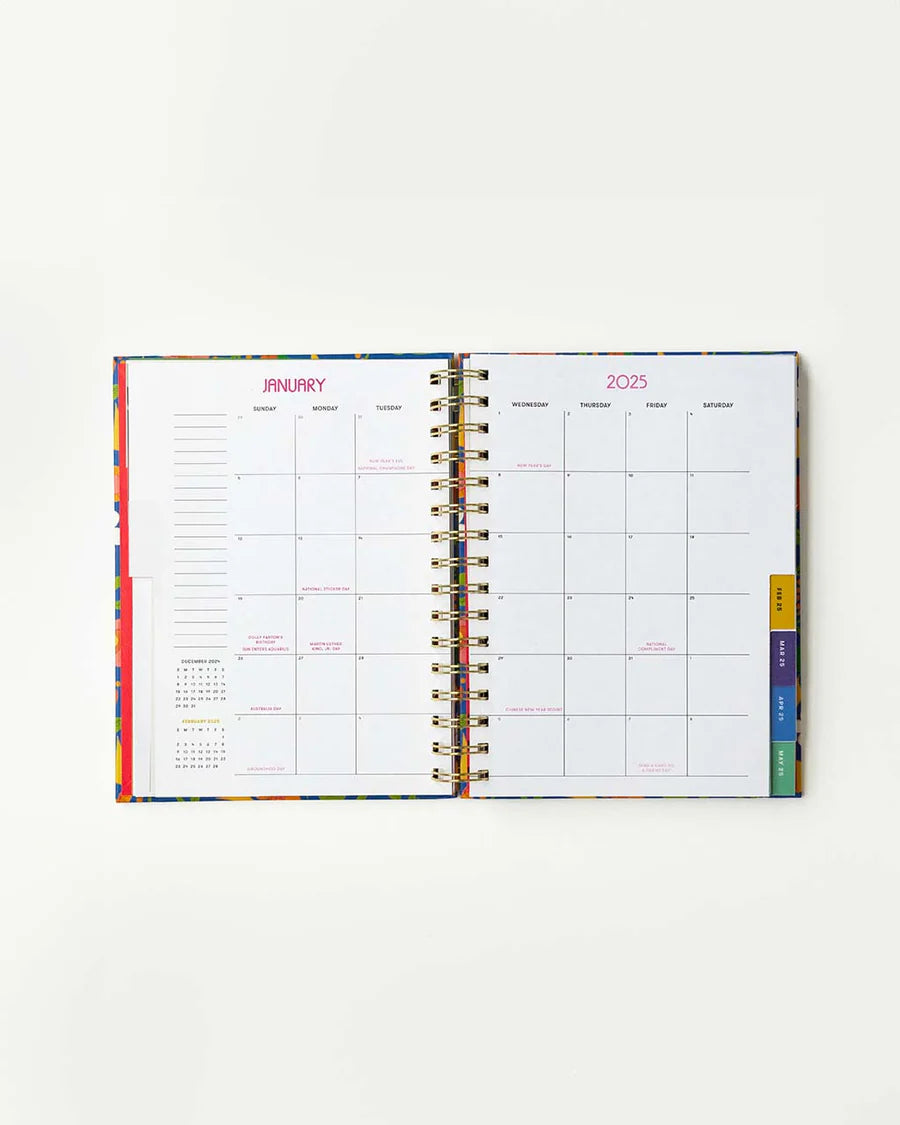 Agendas 2025 Mediana 12M - Flower & Plants