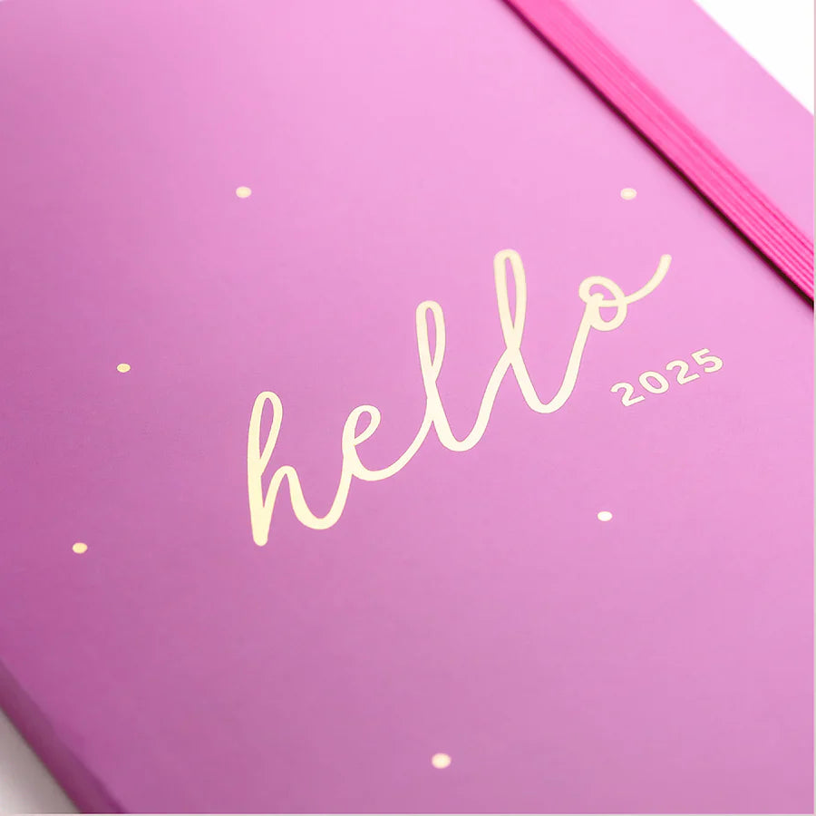 Agenda 2025 Mediana 12M Sem Vista - Fuchsia