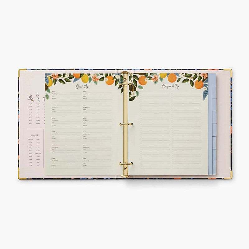 Archivador para Recetas - Citrus Grove