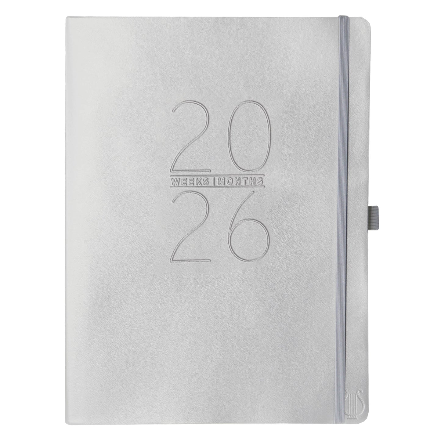 Agenda 2026 18M Semanal A4 Apollo - Plateado