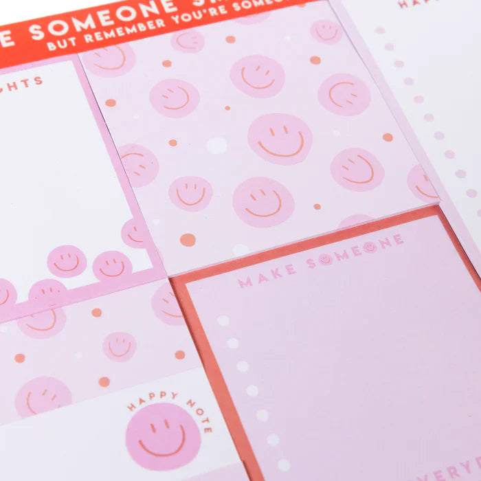 Sticky Notes Smiley Faces