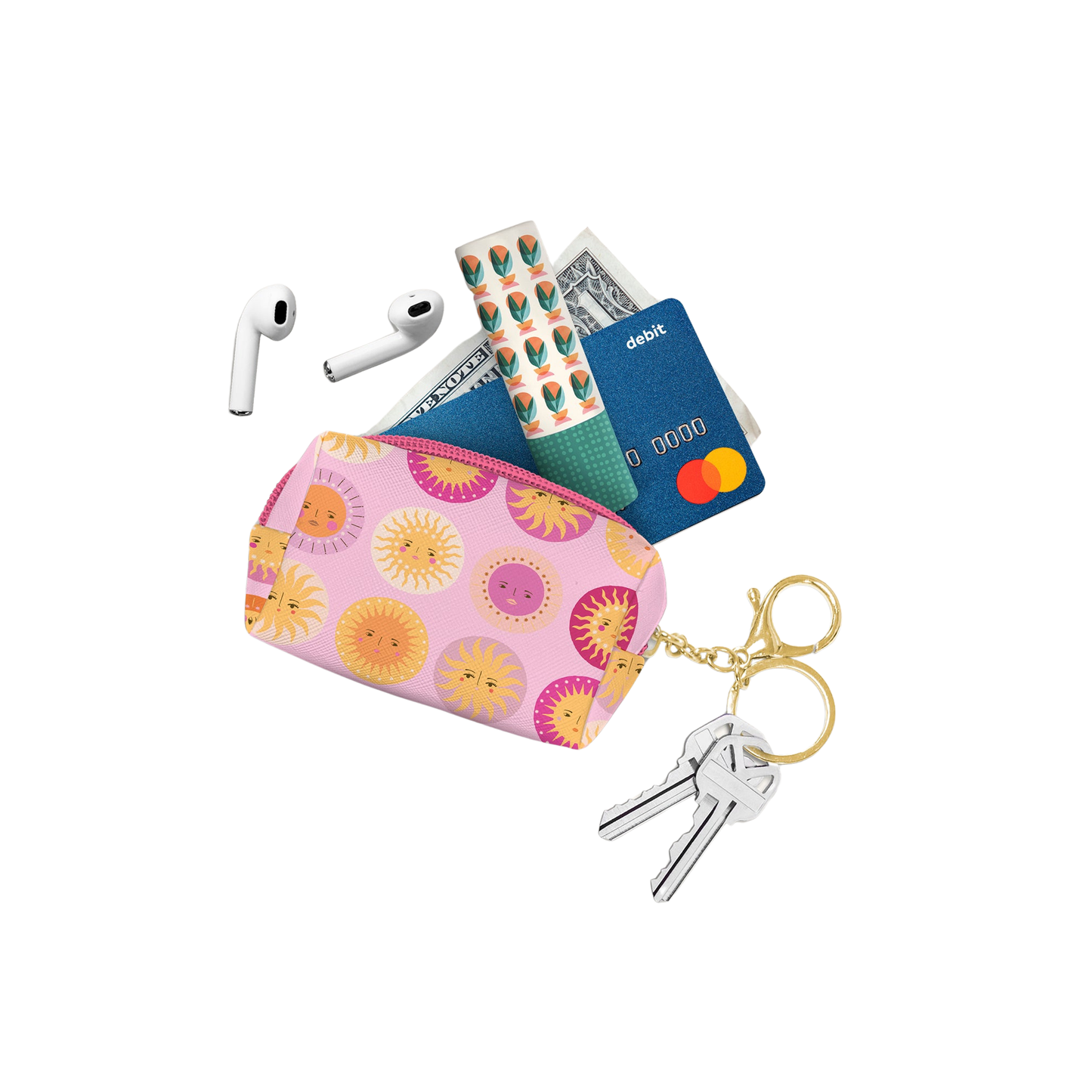 Estuche Llavero On The Sunny Side