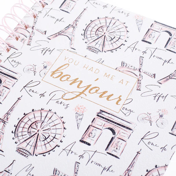 Cuaderno Bonjour Paris