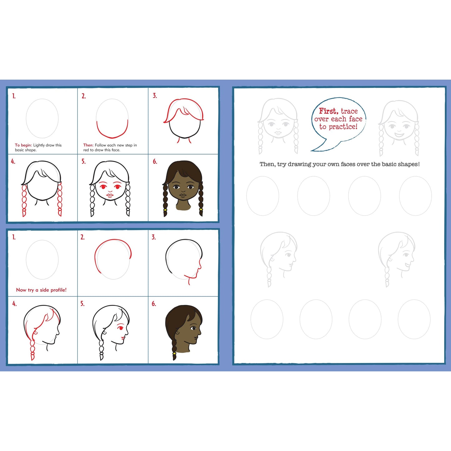 Libro Aprende a Dibujar Caritas