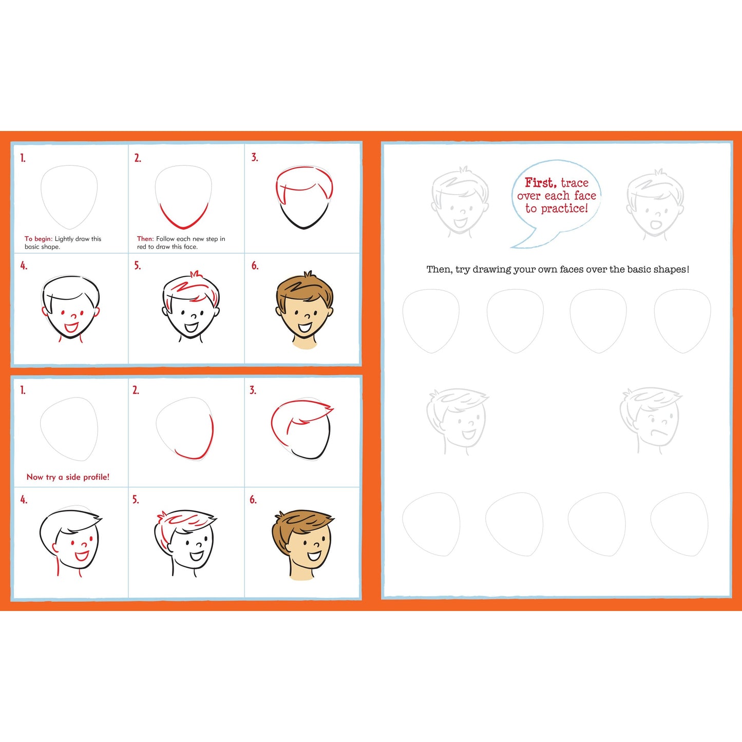 Libro Aprende a Dibujar Caritas