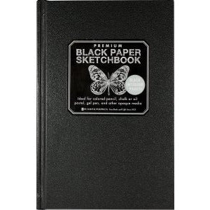 Croquera Hoja Negra Premium Sketchbook