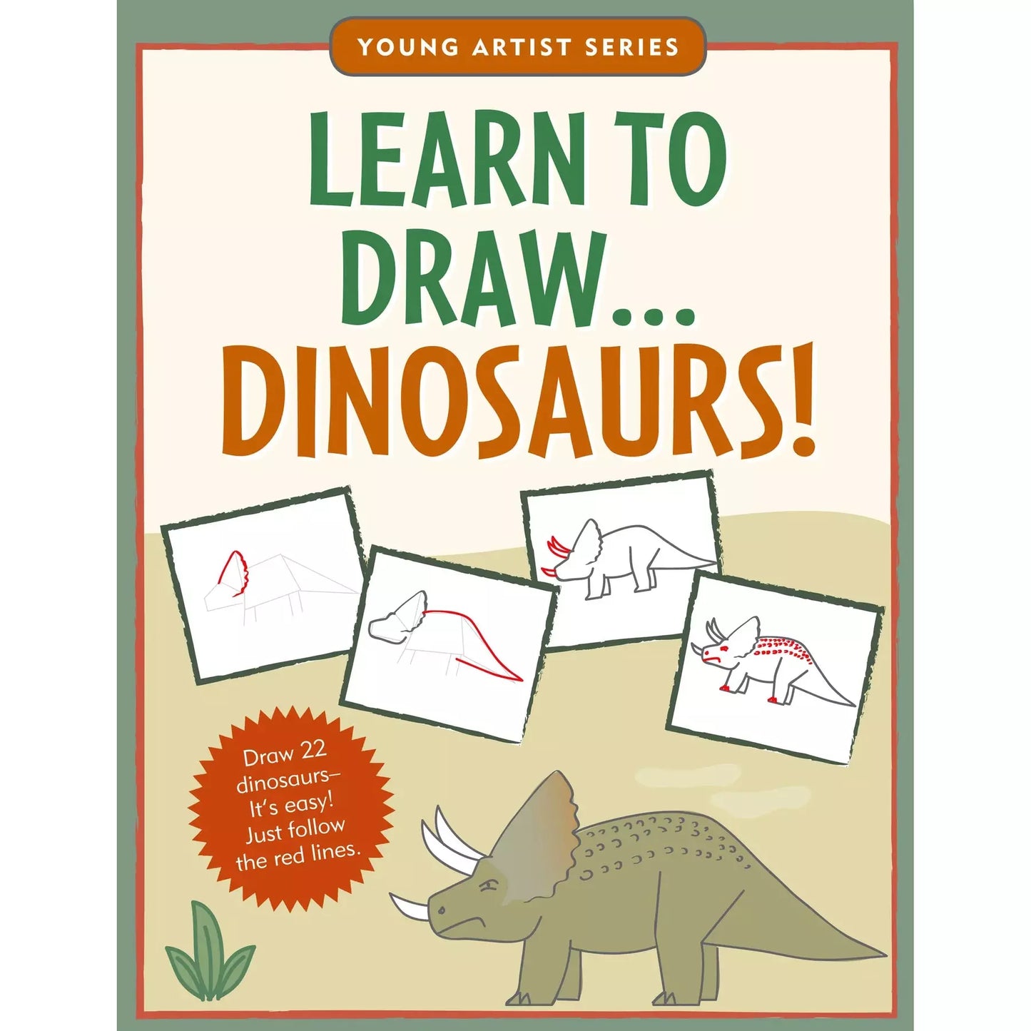 Libro para dibujar Dinosaurios