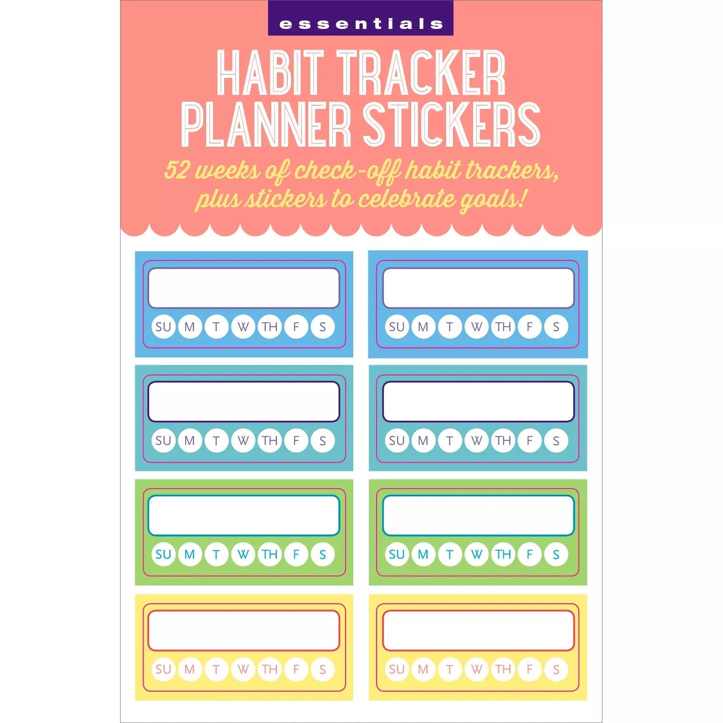 Set Stickers Planificación Habit Tracker