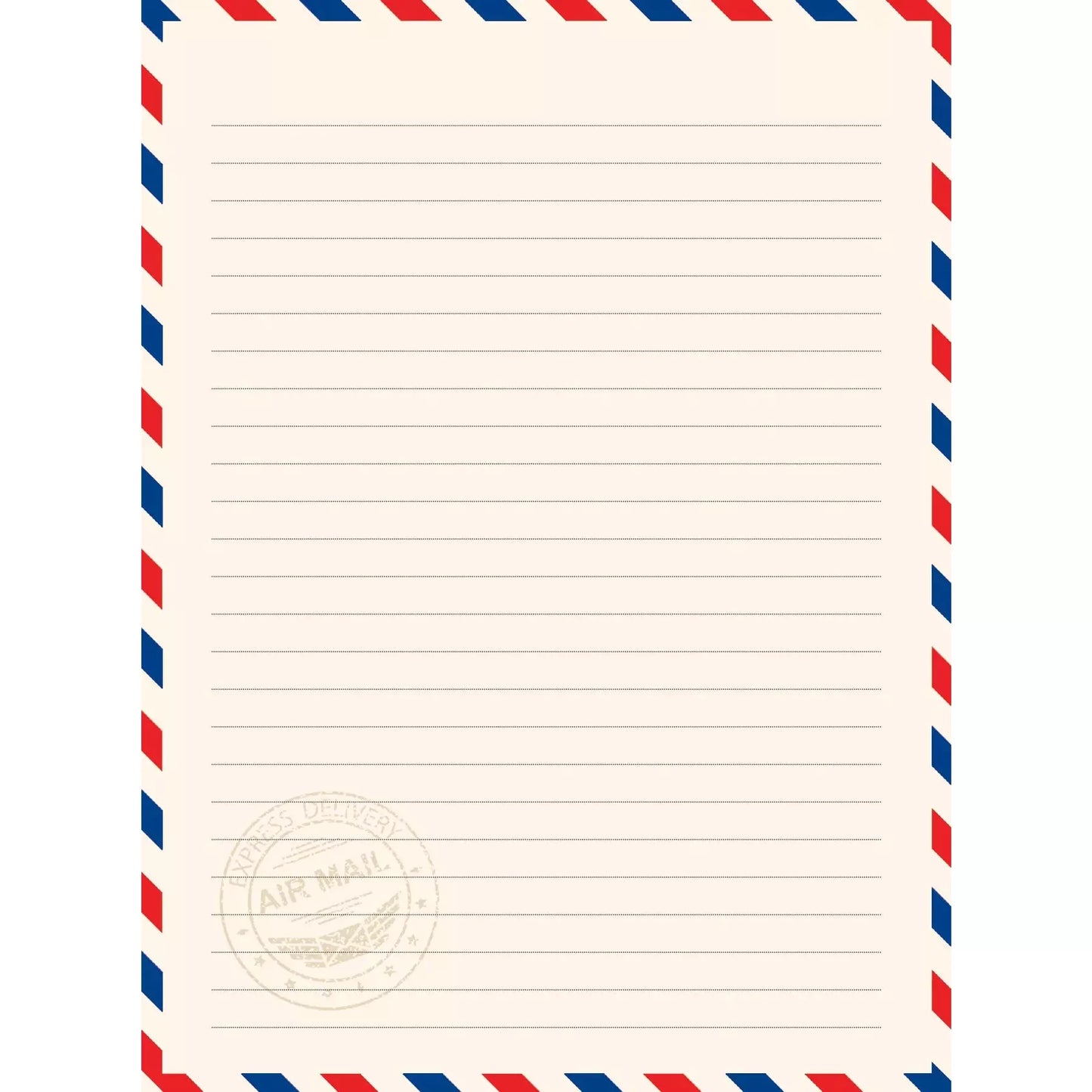 Set Esquelas Airmail