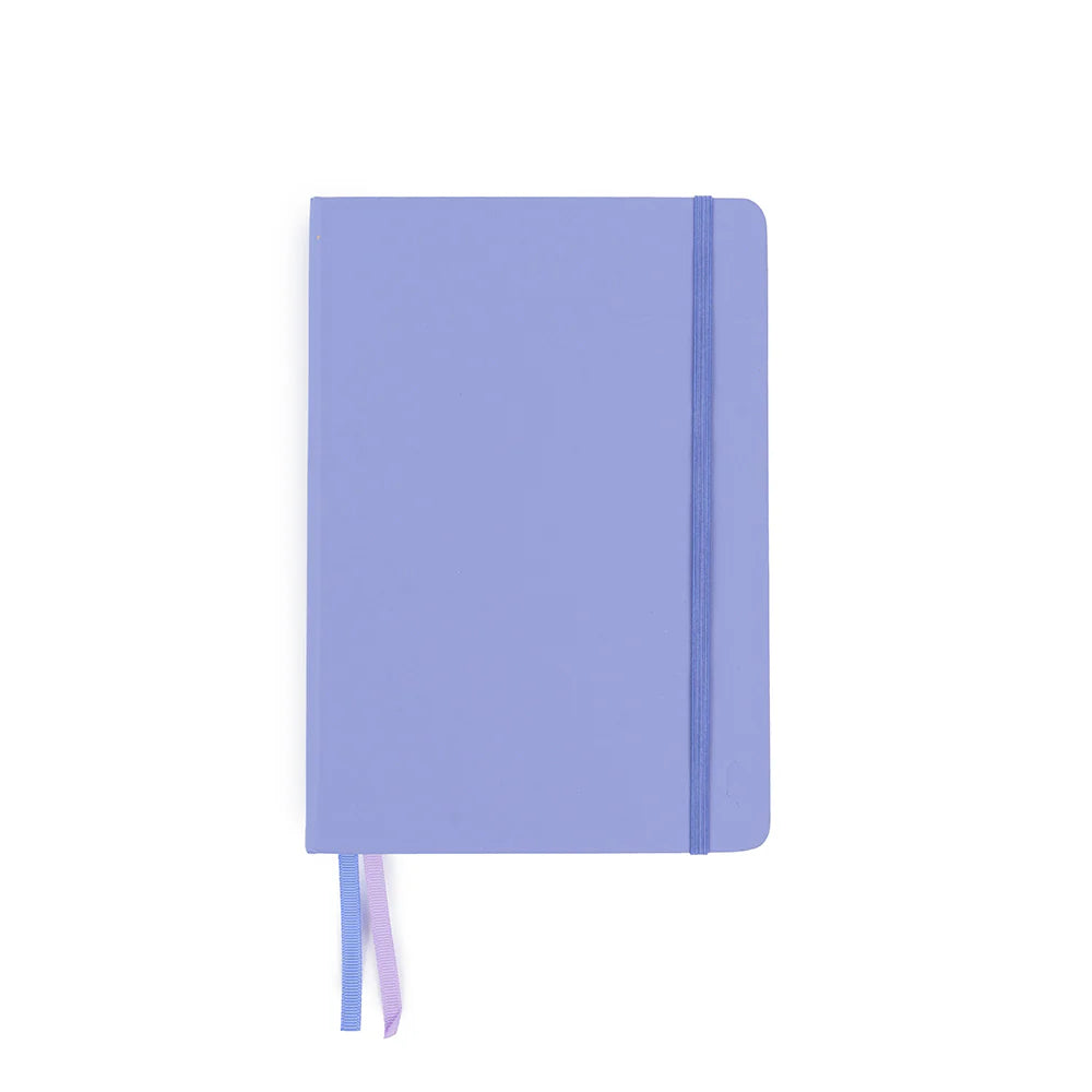 Libreta Mediana Lila Punteada