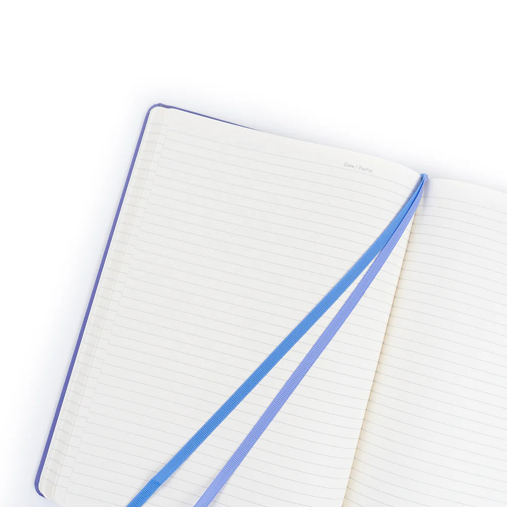 Libreta Morada Lineas